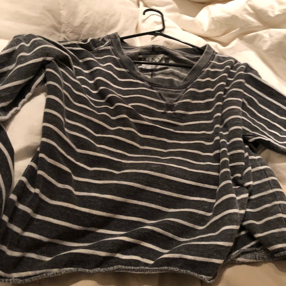 Marc New York performance sweater and Izod khakis